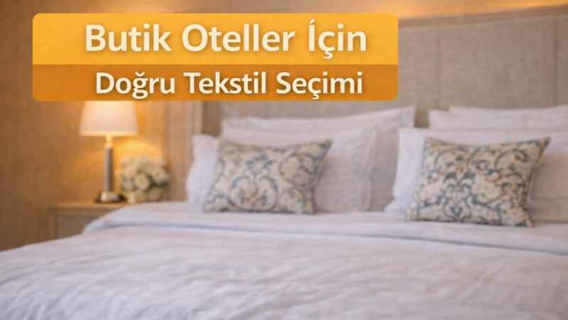 Butik Oteller İçin Doğru Tekstil Seçimi