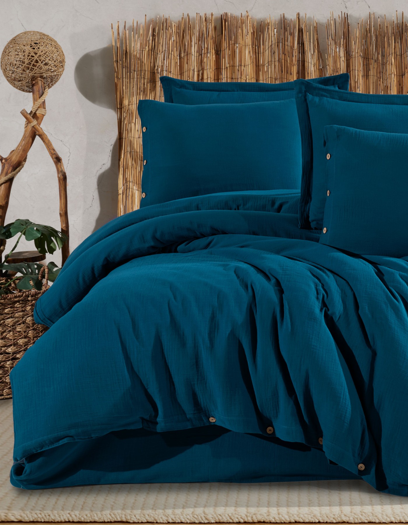 %100 Pamuk Müslin Çift Kişilik Nevresim Takımı – Doğal ve Nefes Alabilen %100 Pamuk Müslin Çift Kişilik Nevresim Takımı – Doğal ve Nefes Alabilen