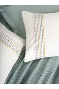 Cotton Box Aura Çift Kişilik Pike Takımı Pebble Mint görseli 3