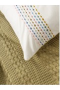 Cotton Box Aura Tek Kişilik Takımı Pebble Hardal görseli 4