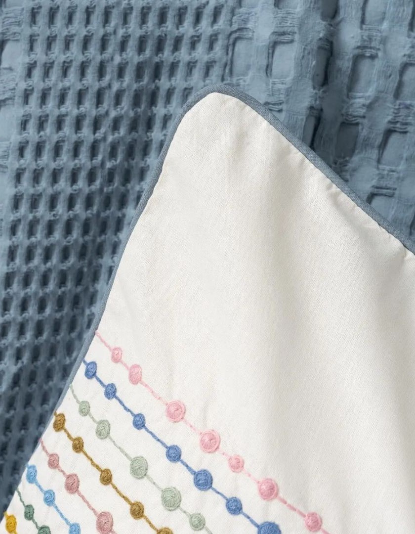 Cotton Box Aura Tek Kişilik Takımı Pebble indigo