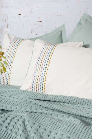 Cotton Box Aura Tek Kişilik Takımı Pebble Mint Cotton Box Aura Tek Kişilik Takımı Pebble Mint