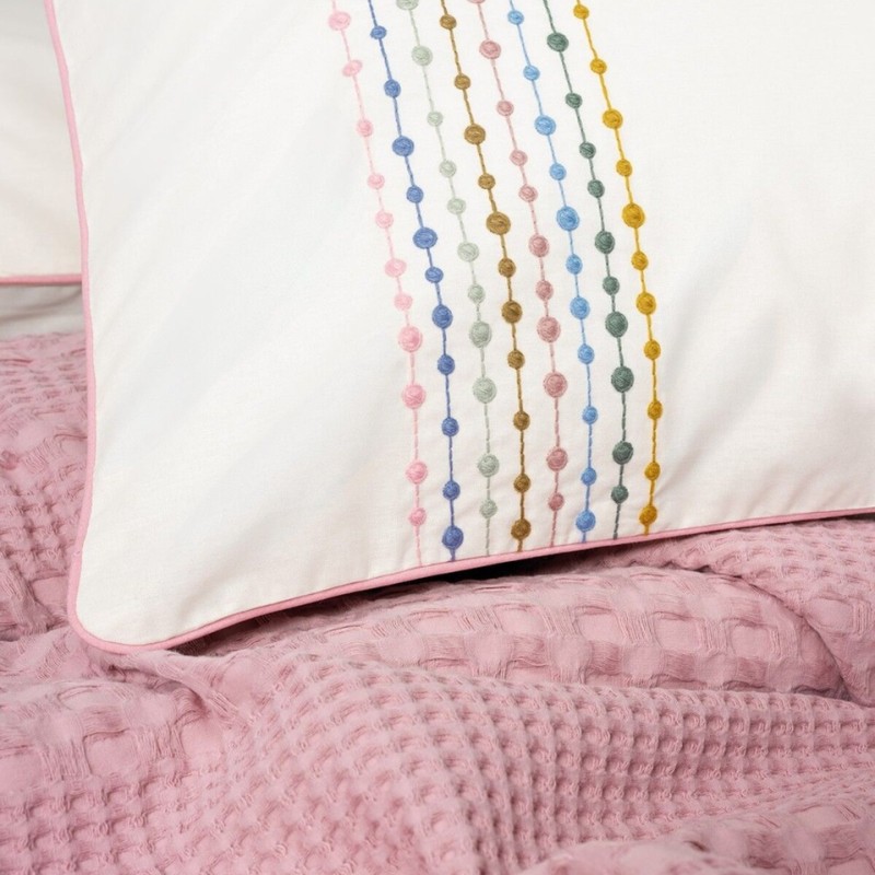 Cotton Box Aura Tek Kişilik Takımı Pebble Pembe