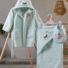 Cotton Box Bebek Havlu Takimi Aslan Mint
