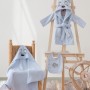 Cotton Box Bebek Havlu Takimi Bear Mavi