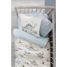 Cotton Box Bebek Nevresim Takimi Dinoro Mavi