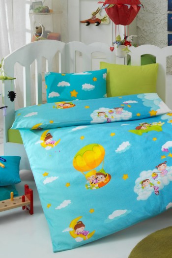 Cotton Box Bebek Nevresim Takimi Rüya Mavi