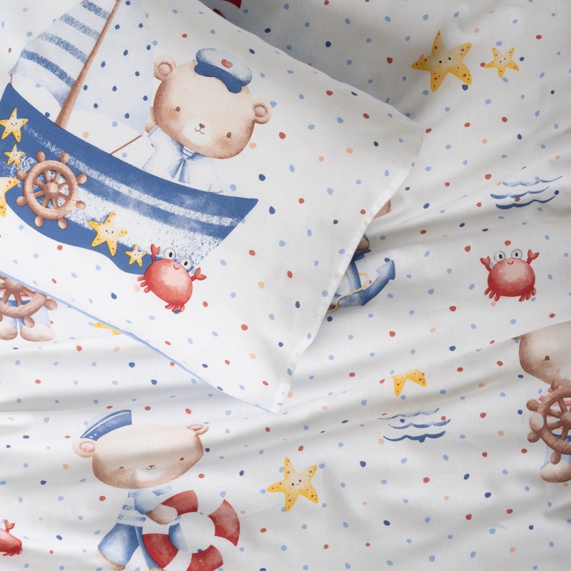 Cotton Box Bebek Nevresim Takimi Seaman Mavi Cotton Box Bebek Nevresim Takimi Seaman Mavi