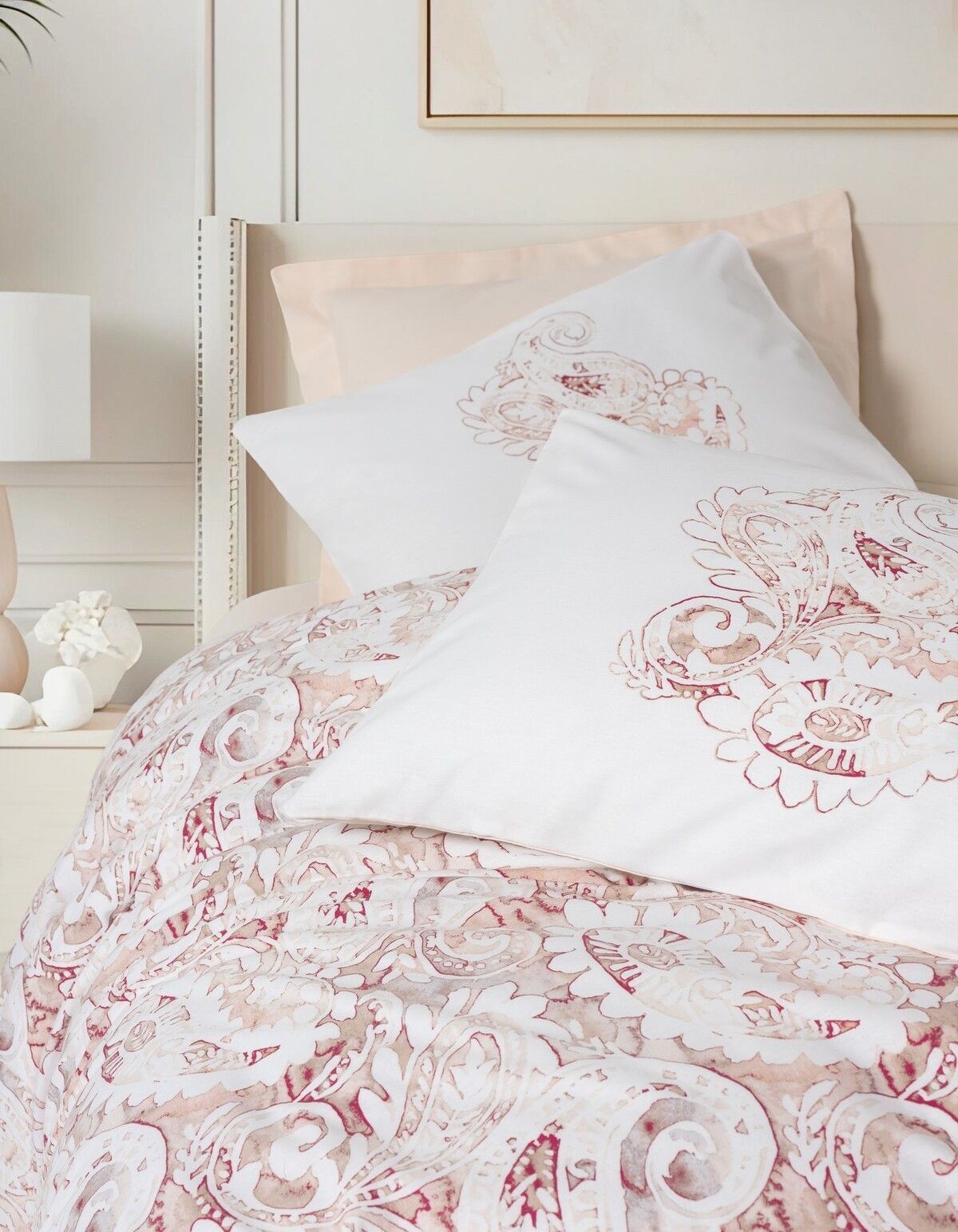 Cotton Box Bohem Serisi Çift Kişilik Nevresim Takımı Serava Somon Cotton Box Bohem Serisi Çift Kişilik Nevresim Takımı Serava Somon