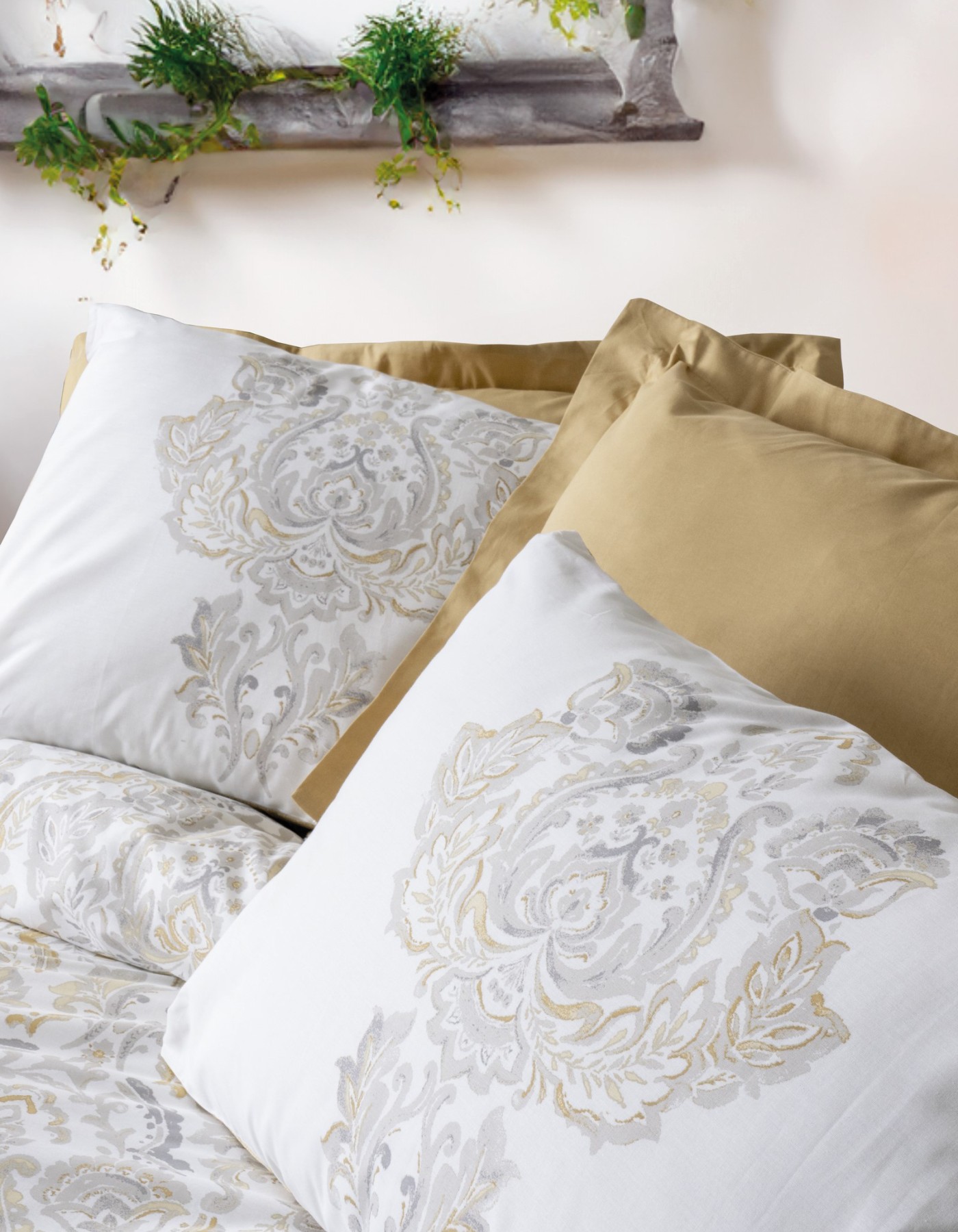 Cotton Box Bohem Serisi Tek Kişilik Nevresim Takımı Najva Hardal