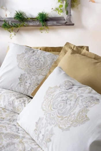 Cotton Box Bohem Serisi Tek Kişilik Nevresim Takımı Najva Hardal