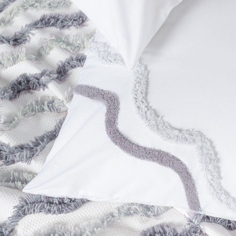 Cotton Box Bonny Çift Kişilik Pike Takımı Eldon Gri Cotton Box Bonny Çift Kişilik Pike Takımı Eldon Gri