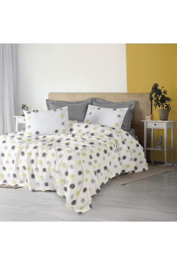 Cotton Box Bonny Çift Kişilik Pike Takımı Leroy Gri Cotton Box Bonny Çift Kişilik Pike Takımı Leroy Gri