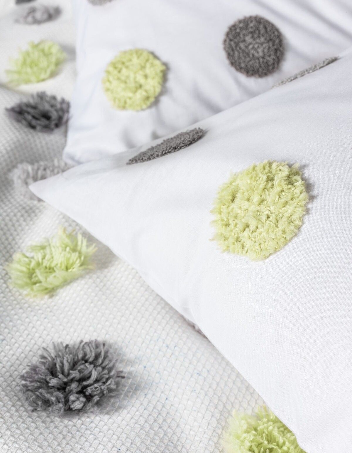 Cotton Box Bonny Çift Kişilik Pike Takımı Leroy Gri