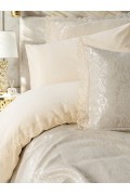 Cotton Box Chi Çift Kişilik Pikeli Nevresim Takımı Velora Cappuccino görseli 2