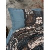 Cotton Box Dark Çift Kişilik Nevresim Takimi Senso Petrol
