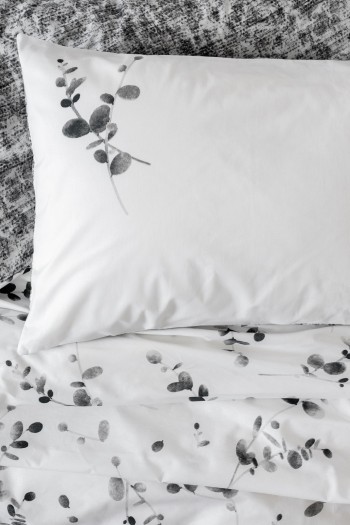 Cotton Box Dual Çift Kişilik Nevresim Takimi Elaria Antrasit
