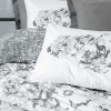 Cotton Box Dual Çift Kişilik Nevresim Takimi Florva Antrasit Cotton Box Dual Çift Kişilik Nevresim Takimi Florva Antrasit