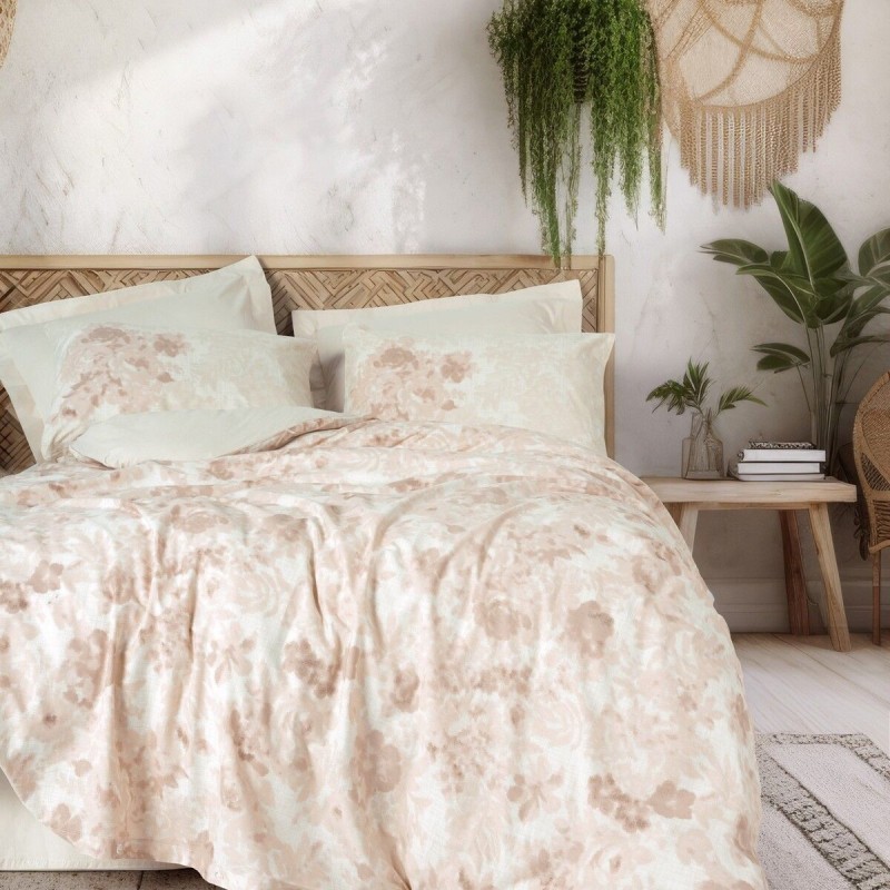 Cotton Box Dual Çift Kişilik Nevresim Takimi Vestige Bej