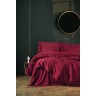 Cotton Box Elegant Saten Çift Kişilik Nevresim Takımı Bordo