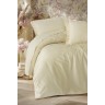 Cotton Box Elegant Saten Tek Kişilik Nevresim Takımı Bej