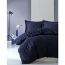Cotton Box Elegant Saten Tek Kişilik Nevresim Takımı Lacivert