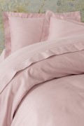 Cotton Box Elegant Saten Tek Kişilik Nevresim Takımı Pudra görseli 2