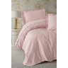 Cotton Box Elegant Saten Tek Kişilik Nevresim Takımı Pudra