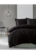 Cotton Box Elegant Saten Tek Kişilik Nevresim Takımı Siyah