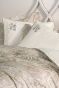 Cotton Box Elite Saten Çift Kişilik Nevresim Takımı Beatrix Bej görseli 4