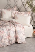 Cotton Box Elite Saten Çift Kişilik Nevresim Takımı Layana Pembe