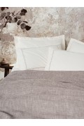 Cotton Box Embrova Çift Kişilik Pike Takımı Şönil Loom Bej görseli 2