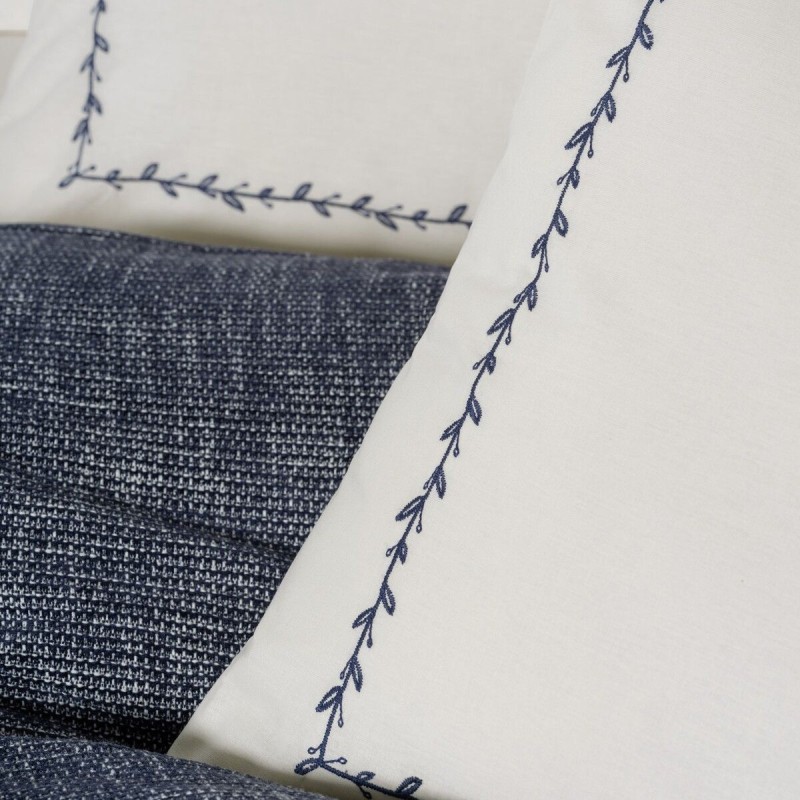 Cotton Box Embrova Çift Kişilik Pike Takımı Şönil Loom Lacivert