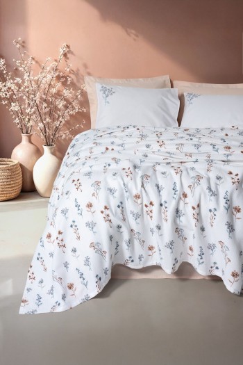 Cotton Box Estiva Çift Kişilik Pike Takımı Briar Somon