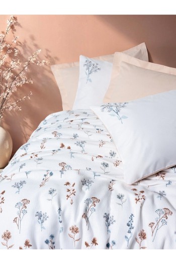 Cotton Box Estiva Çift Kişilik Pike Takımı Briar Somon