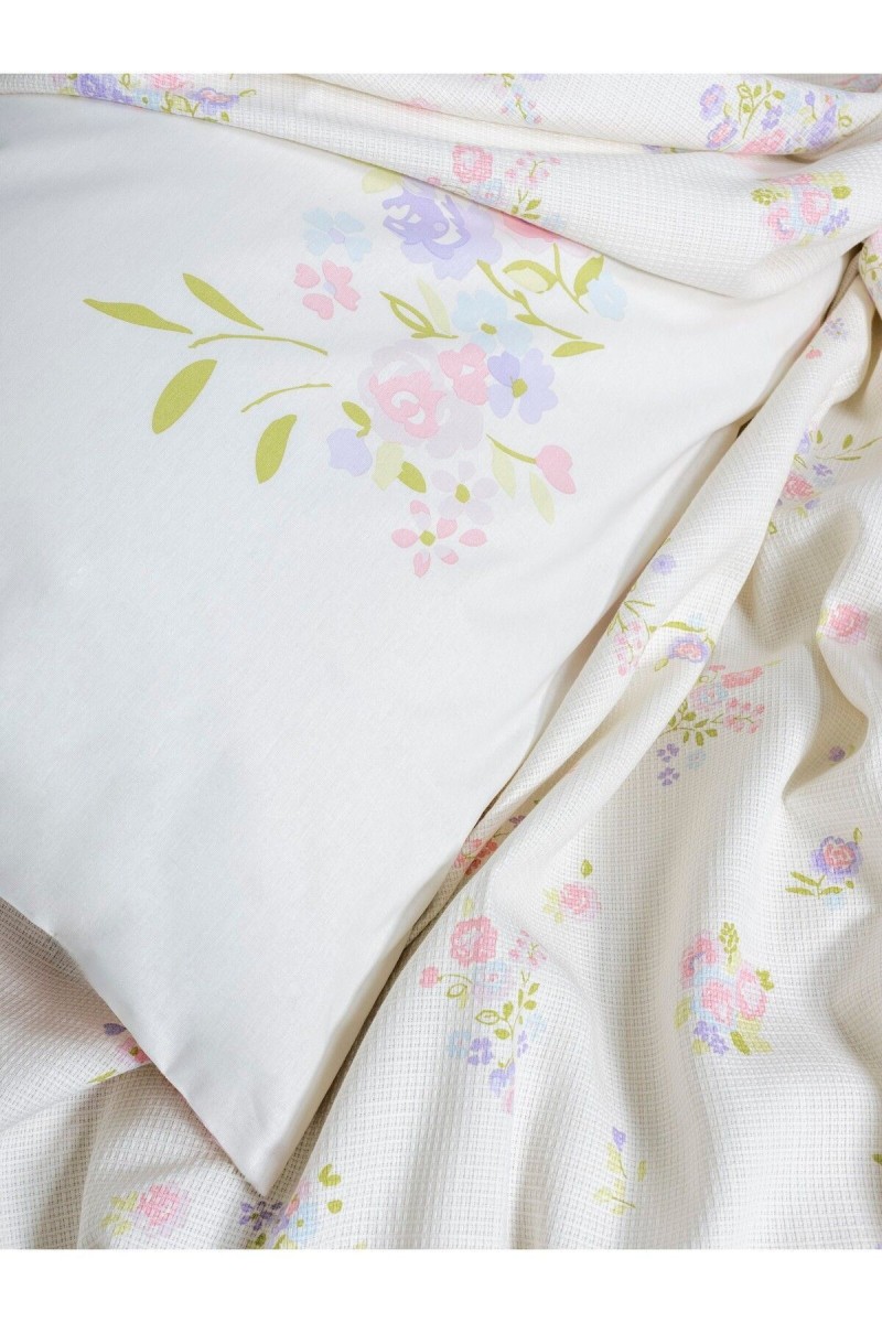 Cotton Box Estiva Çift Kişilik Pike Takımı Petal Pembe detay görseli