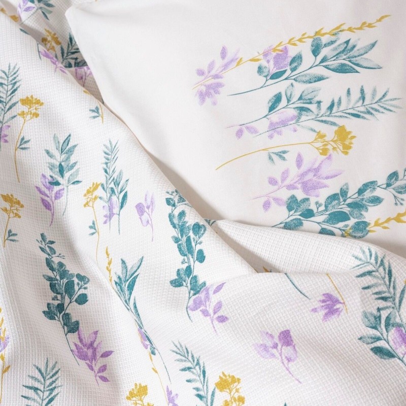 Cotton Box Estiva Çift Kişilik Pike Takımı Twig Mint