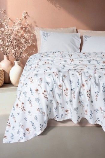 Cotton Box Estiva Tek Kişilik Pike Takımı Briar Somon