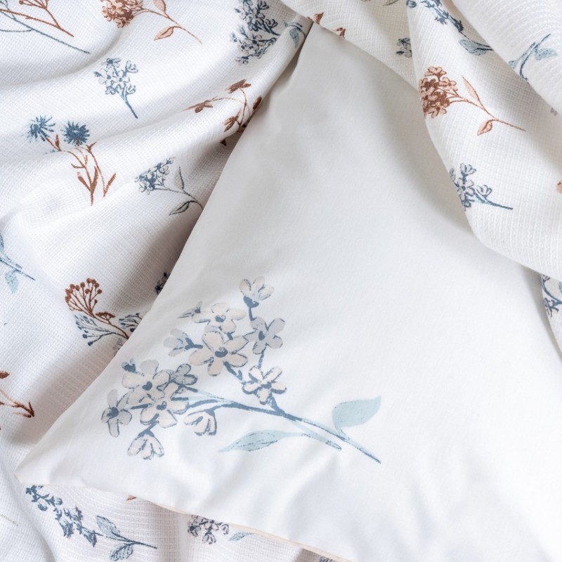 Cotton Box Estiva Tek Kişilik Pike Takımı Briar Somon