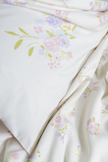 Cotton Box Estiva Tek Kişilik Pike Takımı Petal Pembe Cotton Box Estiva Tek Kişilik Pike Takımı Petal Pembe