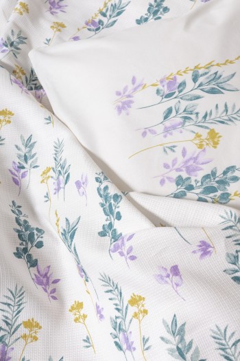 Cotton Box Estiva Tek Kişilik Pike Takımı Twig Mint Cotton Box Estiva Tek Kişilik Pike Takımı Twig Mint