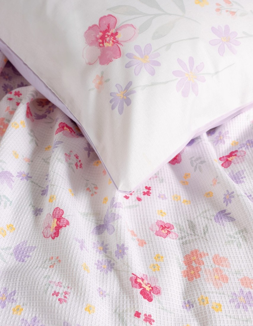 Cotton Box Estiva Tek Kişilik Pike Takımı Winsome Lila