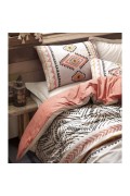 Cotton Box Ethnic Ranforce Çift Kişilik Nevresim Takimi Felix Kiremit görseli 2