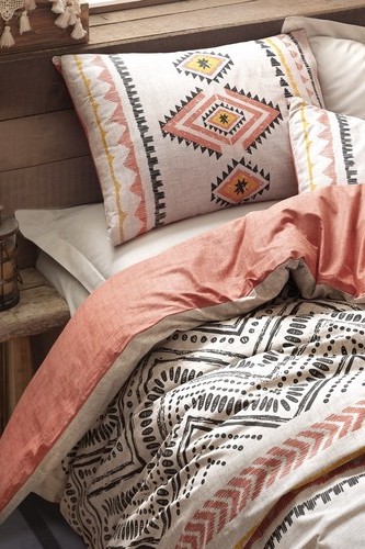 Cotton Box Ethnic Çift Kişilik Nevresim Takimi Felix Kiremit