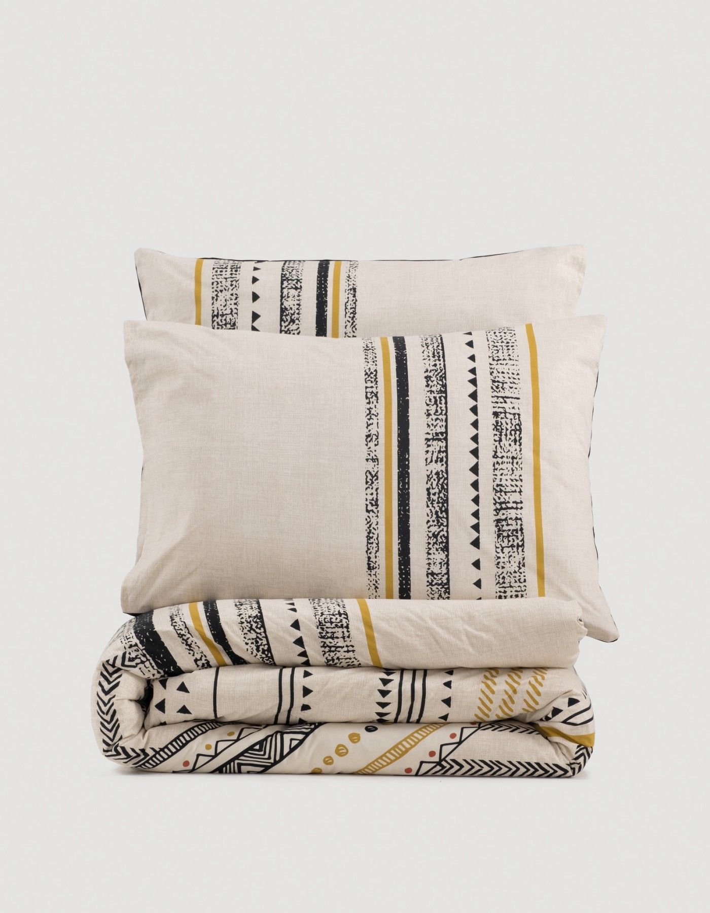 Cotton Box Ethnic Ranforce Çift Kişilik Nevresim Takimi Elvira Siyah