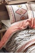 Cotton Box Ethnic Ranforce Tek Kişilik Nevresim Takimi Felix Kiremit
