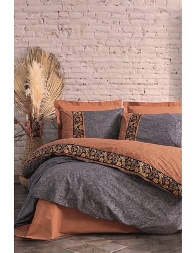 Cotton Box Folk Ark Çift Kişilik Nevresim Takımı Dalila Tarcin