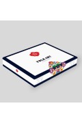Cotton Box Folk Ark Çift Kişilik Nevresim Takımı Tamaya Kiremit görseli 4