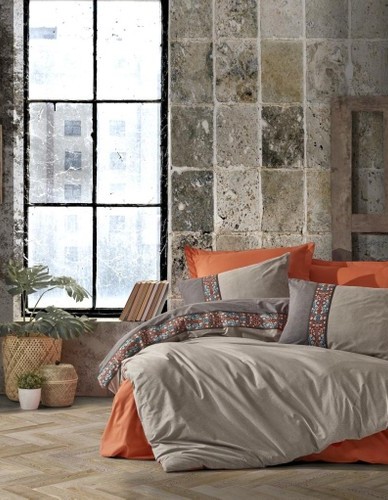 Cotton Box Folk Ark Çift Kişilik Nevresim Takımı True Tarcin