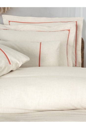 Cotton Box inborn Banded Çift Kişilik Nevresim Takımı Turuncu